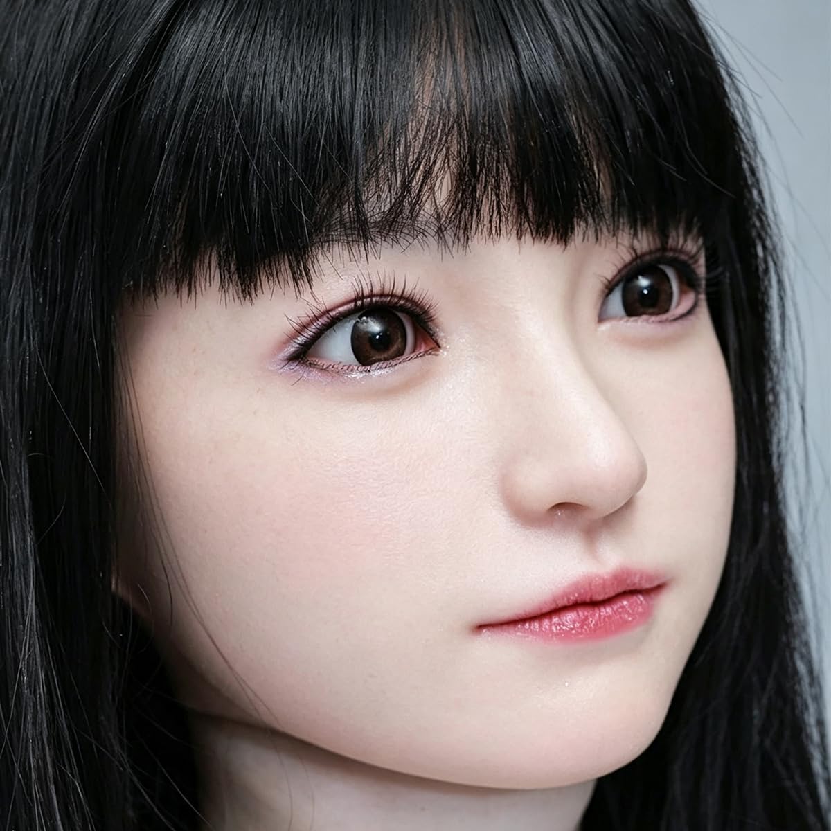 Amazon.co.jp: NELOTY® ドールの頭のみ ヘッド単体 シリコン製